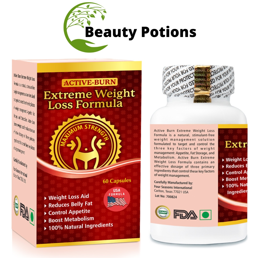 Active Burn Extreme Weight Loss Formula 60 Capsules