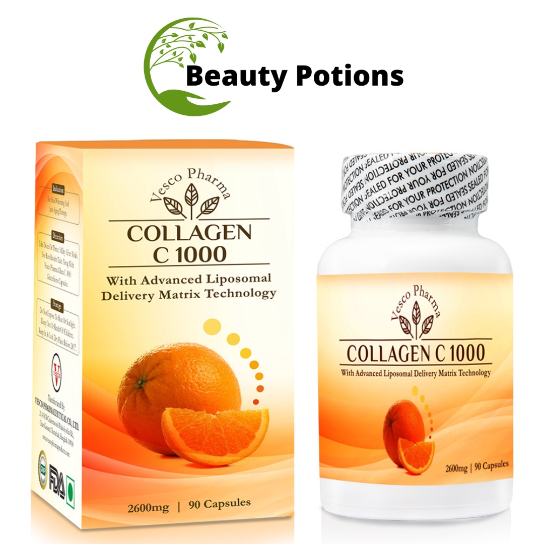 Vesco Pharma Collagen C 1000 Collagen Capsules 90 Capsules