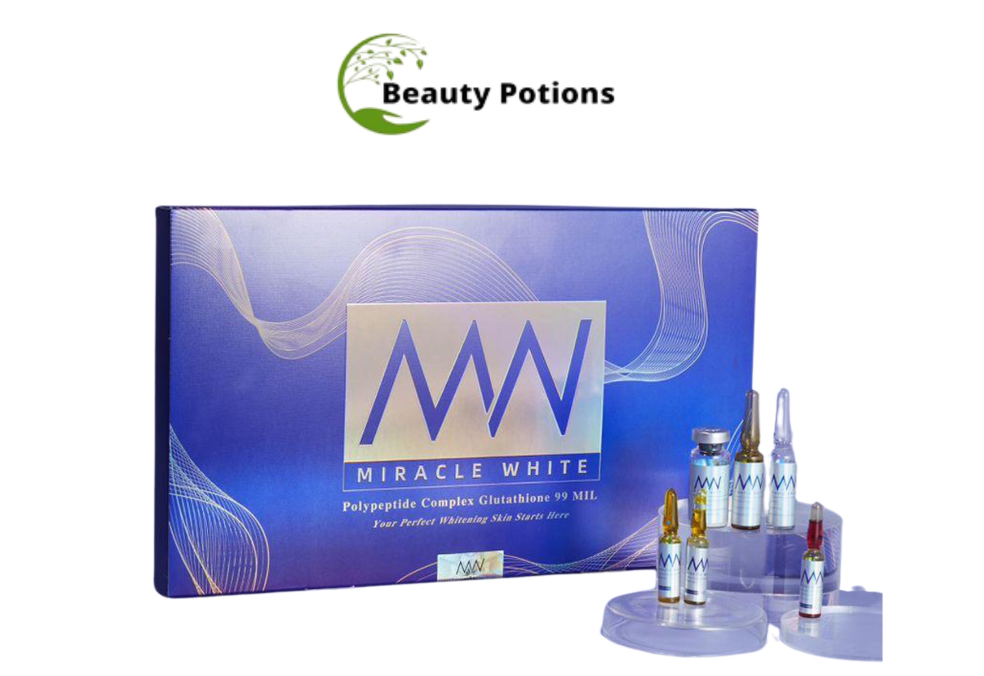 Miracle White 99000000mg Glutathione Injection