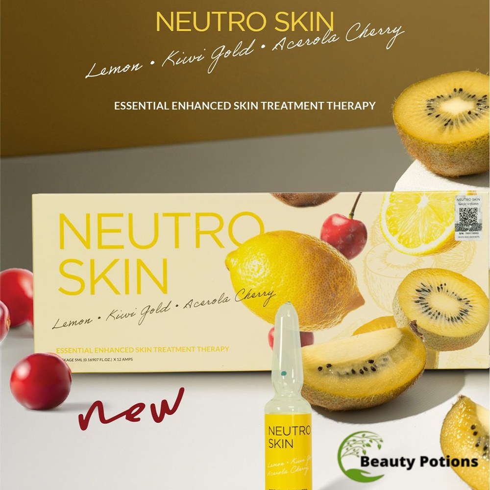 Neutro Skin Lemon, Kiwi Gold, Avocado Cherry Collagen & Vitamin C Injection