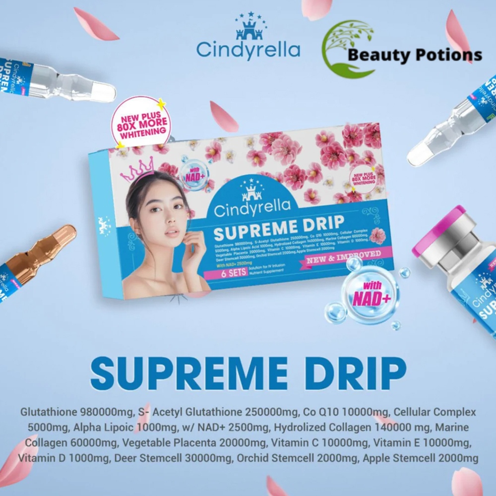 Cindyrella Supreme Drip Glutathione Injection