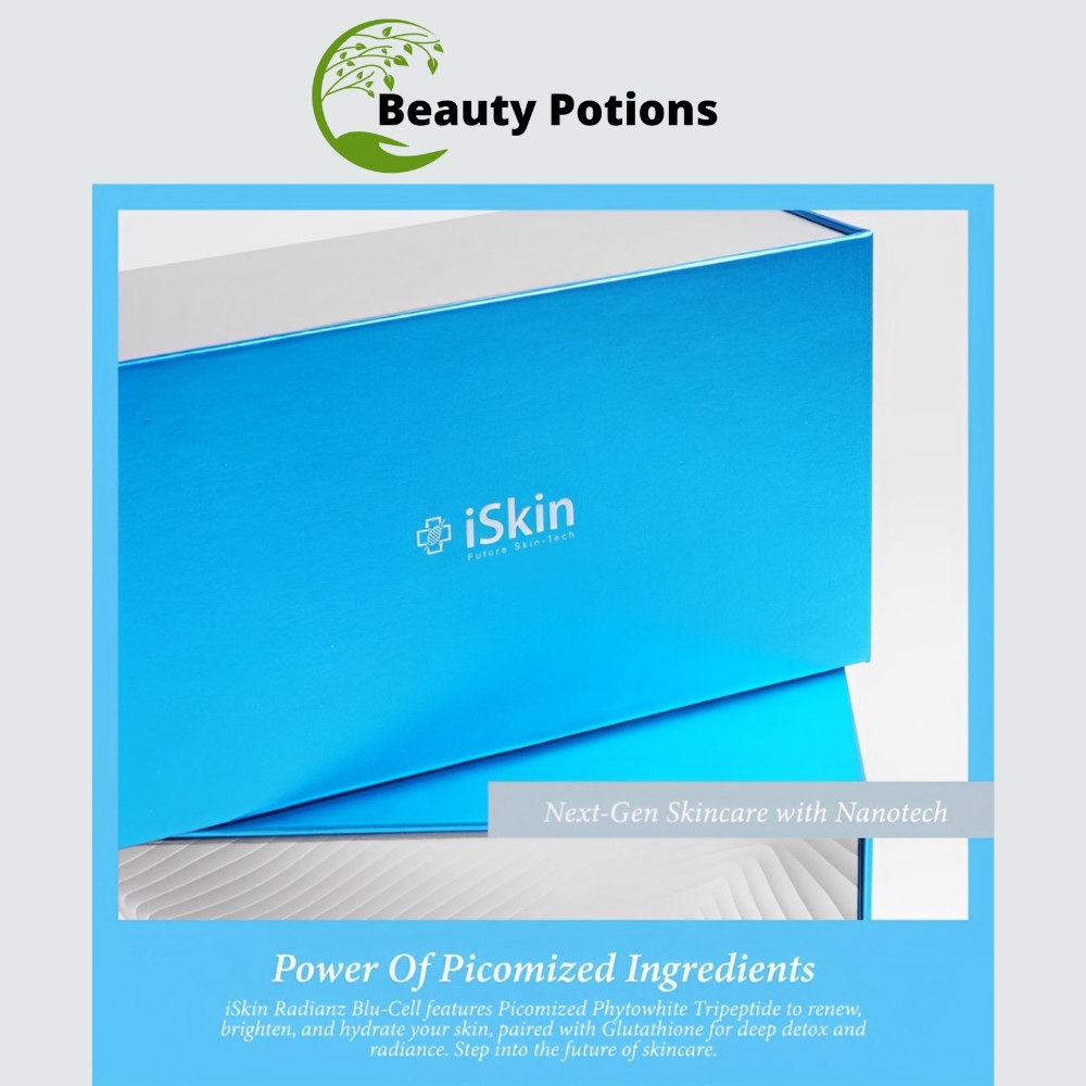 iSkin Radianz Blu Cell With NAD Glutathione Injection