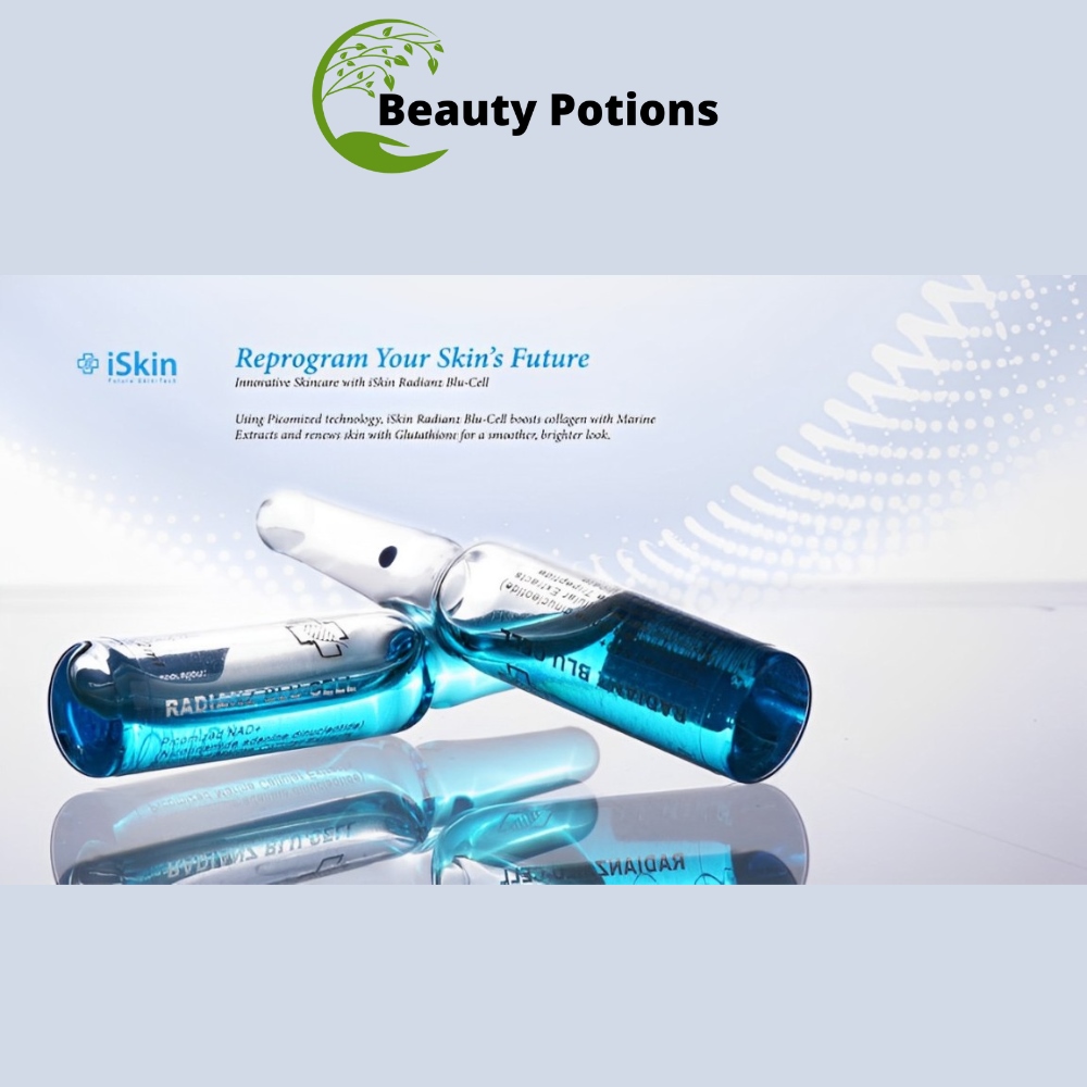 iSkin Radianz Blu Cell With NAD Glutathione Injection